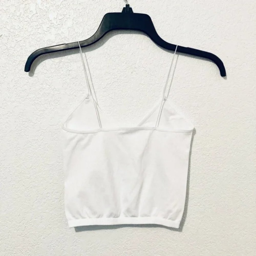 Free People Intimately skinny strap seamless brami cropped sweetheart cami top - Picture 10 of 11